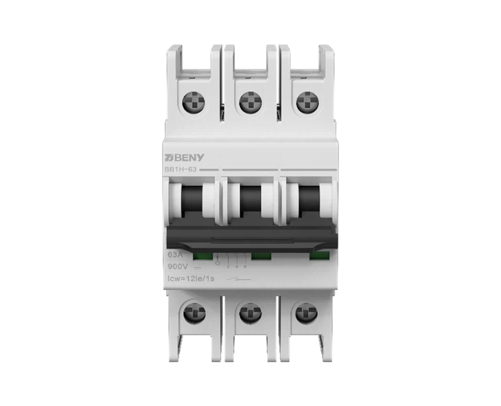 DC Isolator 900V DC 63A 3Pole Solar Isolator Switch CE/ CB Certificeret BB1H-63